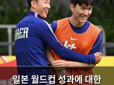 일본 월드컵 성과에 대한 팬들의 반응