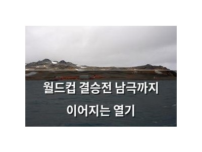 월드컵 결승전 남극까지 이어지는 열기