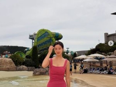 한그루 수영복 몸매 공개에 팬들 환호